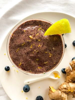 Immune Boosting Spiced Berry Smoothie Recipe