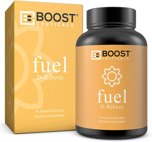 D RIBOSE 500mg 90 CAPSULES - Boostceuticals