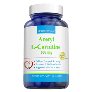 ACETYL L CARNITINE 1000mg 200 Caspsules - Boostceuticals
